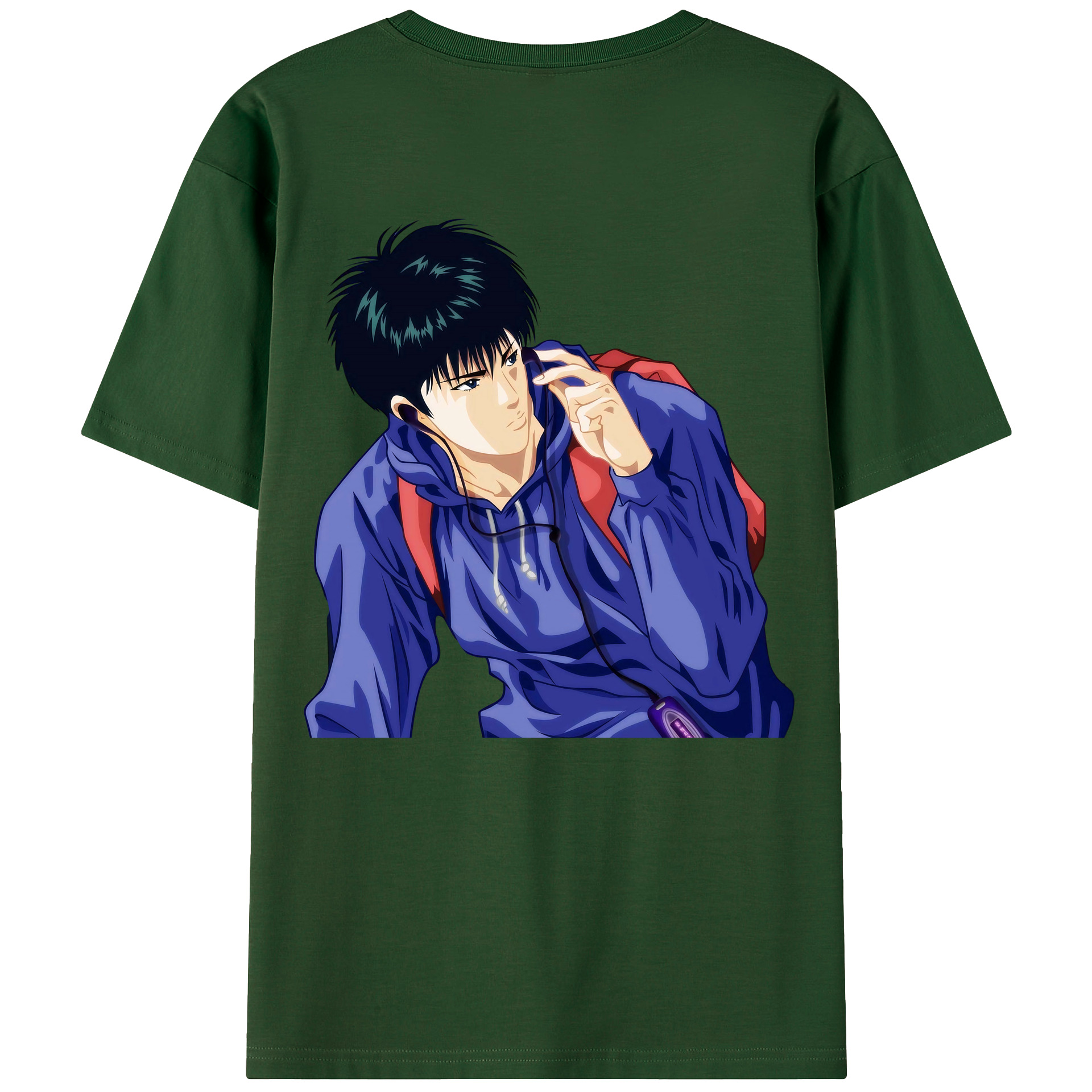 SLAM DUNK／スラムダンク 綿100％半袖Tシャツ（背面プリント）